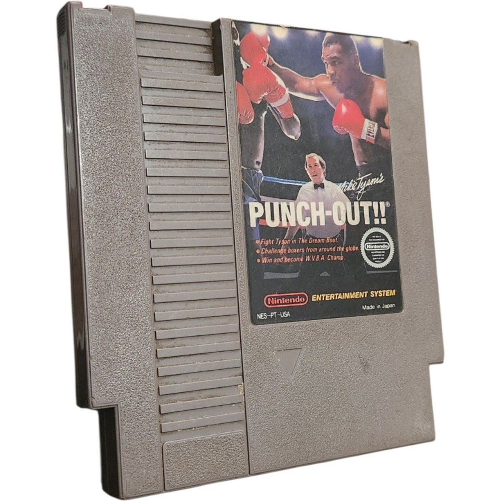 Mike Tysons Punch-Out!! Nintendo NES Game Cartridge NES-PT-USA Vintage Boxing